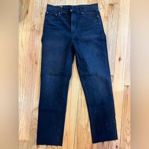 Gap cheeky straight leg black jeans. Size 29 tall